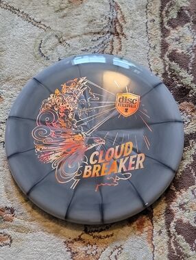 NEW Discmania Cloud Breaker Disc Golf Link Putter 176G Gray Swirly Design